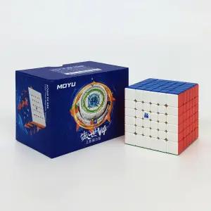 6X6 MoYu AoShi V4 M Triple Track 큐브 66 뭐위 아오스 V4M 트리플 볼코어 자석 루빅스 선수용 스피드 큐브 666