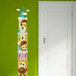 유치원 어린이집 키재기 스티커 장화 신은 고양이 여아완구