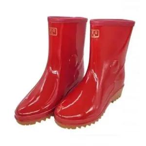 [라일리] Rly 여자장화 작업장화 여자 적색 단장화 245mm