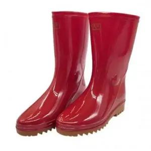 [라일리] Rly 논장화 물장화 여자 적색 반장화 240mm