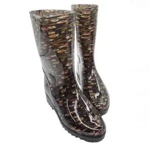 [라일리] Rly 물장화 농사용장화 여자 플라워 반장화 235mm