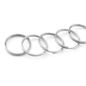 고품질 납작링 열쇠 고리 원형 열쇠고리링 (WE52D49)