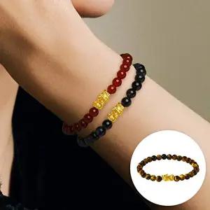 [골드앤]골드앤 순금 24K 비휴 천연석 팔찌 *10주년 특가*