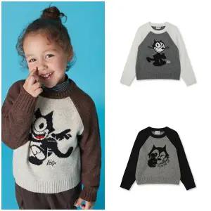 [대구백화점] [탑텐키즈]공용) 펠릭스 풀오버 라글란 스웨터(MKG1ER3801)