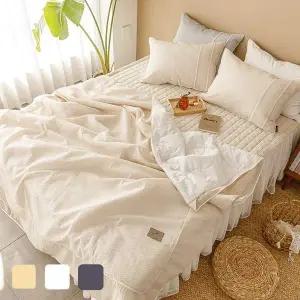 [골드스마일]로지 뱀부 시어서커 이불 SS 155x205 3컬러