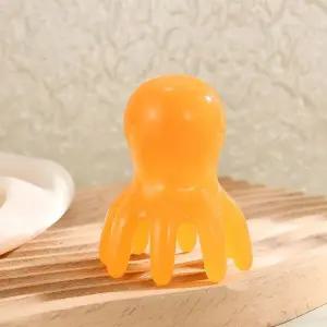 [골드스마일]문어 지압 괄사 두피마사지기