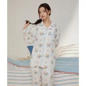 [국내매장정품] 스파오 SPAO [망그러진곰] 망그러진 긴팔 파자마(WHITE)_SPPPF49U03 SPPPF49U03 134568