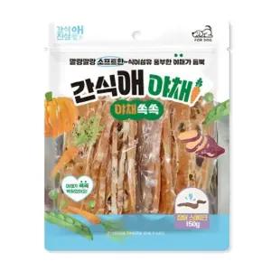 간식애 야채 장어 스테이크 150g 강아지 애견 간식 (WE5C4A8)