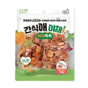 간식애 야채 연어 큐브 150g 강아지 애견 영양 간식 (WE5C49F)