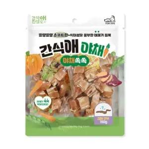 간식애 야채 장어 큐브 150g 강아지 애견 영양 간식 (WE5C49E)
