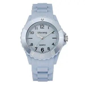 [콩심팥심]학생 커플 여성 데일리 패션 젤리 컬러 초 손목 시계