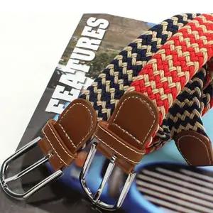 남성 여성 기본 청바지 캐주얼 물결 스판 벨트 남성소가죽벨트