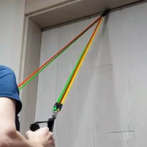 전신근력운동밴드 홈트 강도조절스트레칭고무밴드세트 근력운동밴드 튜빙밴드 어깨운동밴드 탄력밴드