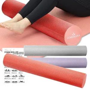EVA폼롤러 90cm 돌기 슬림종아리 얇은폼블러 허리운동 필라테스폼롤러 폼롤러스트레칭 미니폼롤러