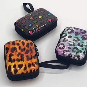 레오파드 미니 데일리 캐리어파우치