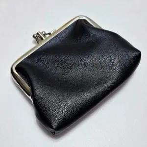 가죽 더블 데일리 원터치 레이어 클래식 가마구치 동