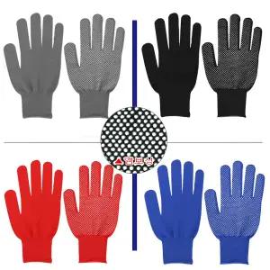 (사계절용 엠보싱장갑 A타입) 도트 미끄럼방지 사계절 니트 장갑