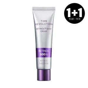 [1+1][미샤] 타임레볼루션 레티놀 500샷 크림 60ml