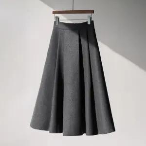 (안나앤모드) A. 엠플 울 플레어 스커트[스커트C1024Q01]