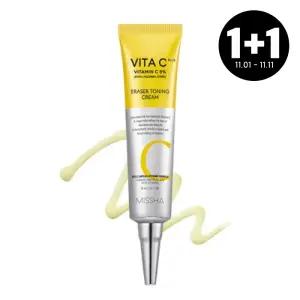 [1+1][미샤] 비타씨플러스 이레이저 토닝 크림 30ml