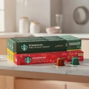 [무배+카푸치노머그] 스타벅스 캡슐커피 by 네스프레소 3+3+3, 9BOX (90P)