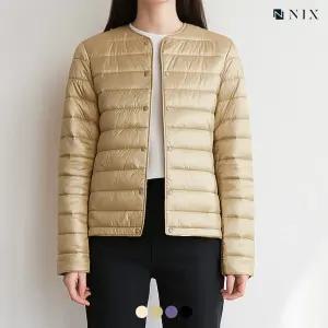 [NIX]여) 나일론 덕다운 80/20 - 라운드 샤이니경량 점퍼 (FNRWCUE506P)