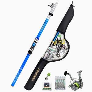 블루워터 원투낚시대 바다 민물 전천후 장어 갯바위 원투대 세트 (케이스포함)