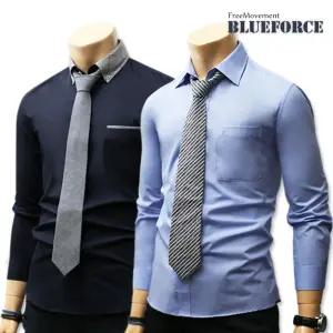 가을신상 와이셔츠/남자옷 드레스 솔리드 무지/정장 체크남방