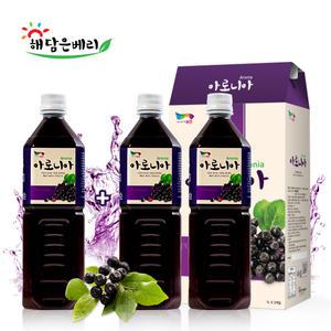 무설탕 무첨가 2병+1병 아로니아원액 해담은베리