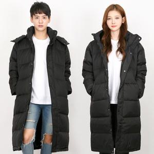 [하루비나] 신상 오리털 롱패딩 점퍼 남여공용 빅사이즈 S~5XL 연예인패딩 덕다운 단체복
