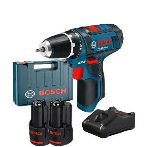보쉬 GSR10.8-2-LI 충전드릴 드라이버 2.0Ah 배터리2개 세트