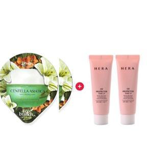 슬리핑마스크2/헤라 유브이 프로텍터 톤업 선크림40mlx2개