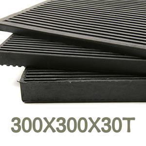 골 방진판 300X300X30T 방진고무판 충격 완충 소음 진동 흡수 방지 30cmX30cmX30mm