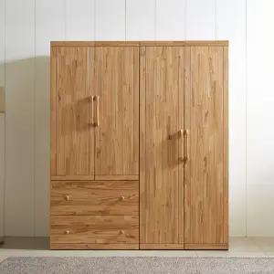 나무뜰 보노 참죽 원목 옷장 1600 FMF075C