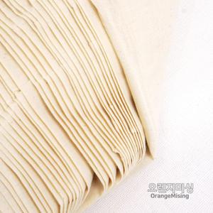 (오렌지미싱)  30수 광목  생지 기본광목 50인치 패턴용 배경지 연습천