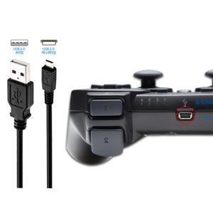 PS3 듀얼쇼크3 충전케이블 패드충전 USB케이블