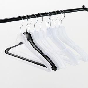 옷가게 매장용 플라스틱 논슬립옷걸이 고리회전 세탁소옷 행거정리 바지걸이