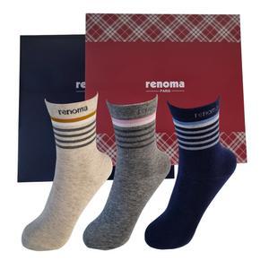 레노마 양말선물세트 명절 답례품 선물용 남성여성3족 정장 양말세트