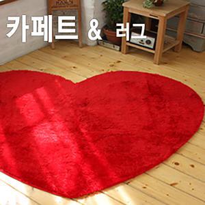 Smart Choice ! 롱파일/샤기/원형러그/주방 거실 발매트/하트러그/쇼파매트/극세사카페트/지브라호피