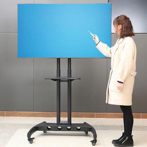 AVA1500 대형 TV 이동 스탠드, 최대 75인치 TV 지원, 한글 설치안내서 제공