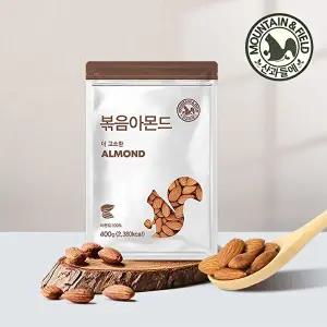 [산과들에]25년산 햇 견과 볶음아몬드400gx2봉 / 신선한 견과류