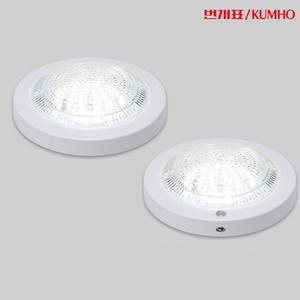 번개표 국산 LED 원형 현관 베란다등 센서등 직부등 백색 15W