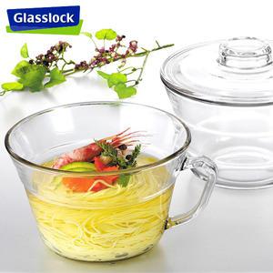 글라스락 렌지쿡 내열강화유리 라면기/계란찜기 705ml 1조 뚜껑포함/ 전자렌지용기 쿠킹볼