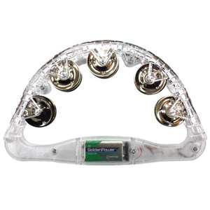 금영 태진 노래방 탬버린 스파키 4색 LED 광 탬버린