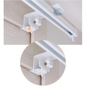 못질없이 완성하는 안뚫어고리 VER.2 셀프 인테리어 커튼봉 레일형/블라인드 1세트3개입