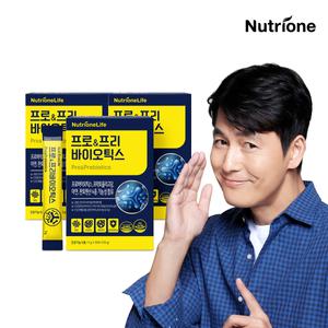 뉴트리원 정우성 프로&프리바이오틱스 3박스(3개월분) 유산균 프로바이오스틱