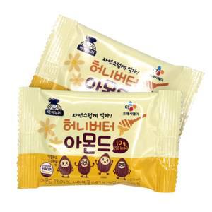 CJ 이츠웰 아이누리 허니버터 아몬드 10g×40개