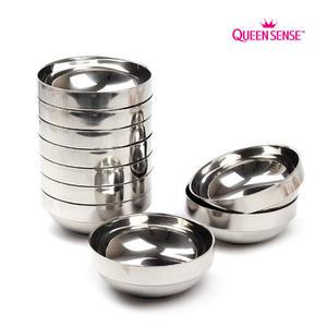 퀸센스 이중대접 스텐 이중 그릇 스텐식기 국그릇 국대접