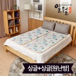 일월 듀얼하트 초절전형 카본 전기매트_싱글 70x170) 1+1