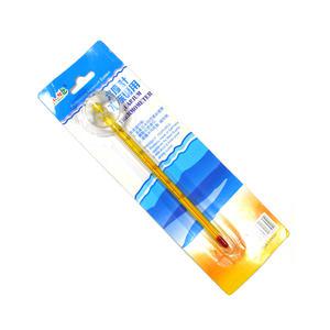 가는 유리온도계 수족관용 온도계 어항온도계 어항벽면에 부착하여 간편하게